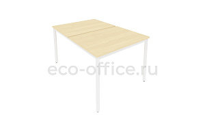 Рабочая станция на металлокаркасе SLIM SYSTEM С.СП-3.3 Клён / Белый металл фото