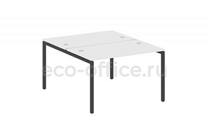 Рабочая станция METAL SYSTEM QUATTRO 4x4 40БП.РАС-СП-2.2 Белый / Антрацит металл фото
