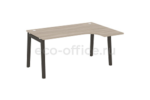 Стол эргономичный правый ONIX WOOD OW.SA-4 (R) Дуб Аттик / Дуб Тёмный фото