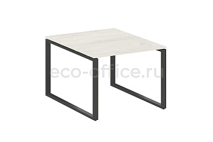 Стол переговорный (1 столешница) METAL SYSTEM STYLE БО.ПРГ-1.1 Дуб Наварра / Антрацит металл фото