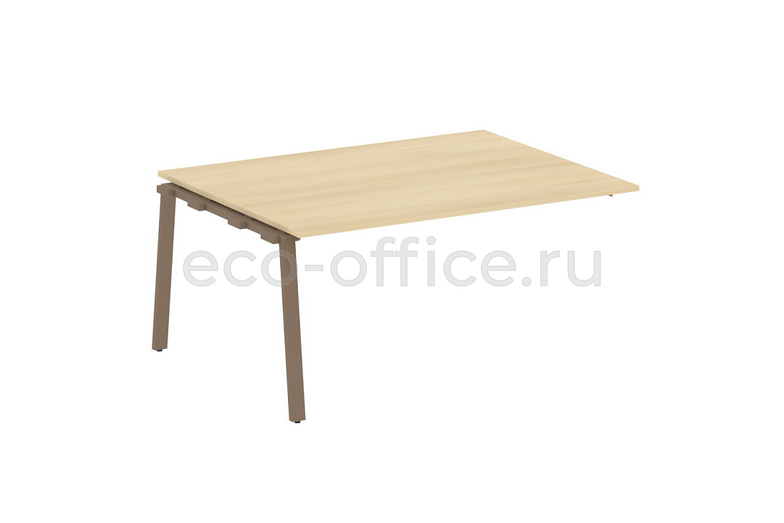 Проходной наборный элемент переговорного стола METAL SYSTEM STYLE БА.ППРГ-4 Акация Лорка / Мокко металл  стоимость