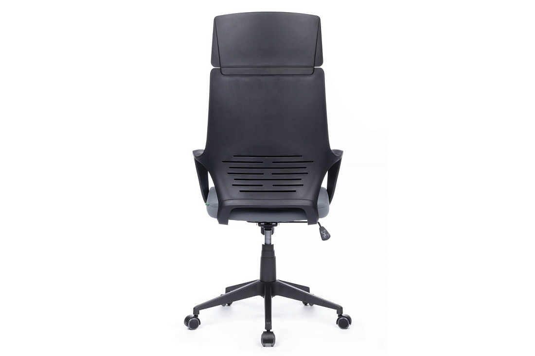 Кресло офисное RV Chair IQ RV 8989 Чёрный пластик / Серая ткань  стоимость