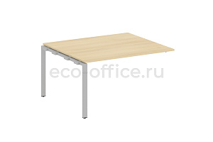 Проходной наборный элемент переговорного стола METAL SYSTEM STYLE БП.ППРГ-3 Акация Лорка / Серый металл фото
