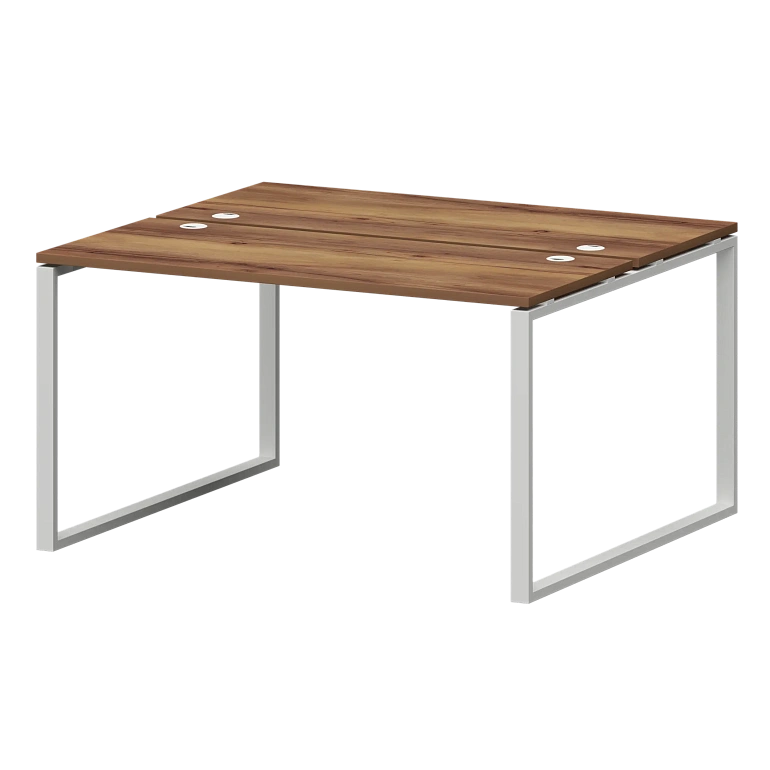 бенч двойной на металлокаркасе protech смс2-о-10к.120.пр25 таксония/белый фото