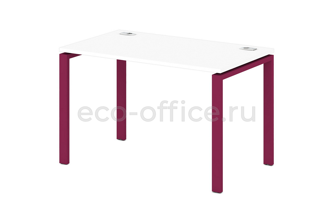 Стол на металлокаркасе 60*30 SENTIDA COLOR S-31 Малина  стоимость
