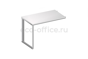 Приставной элемент на опоре CARRE CART100 Белый фото