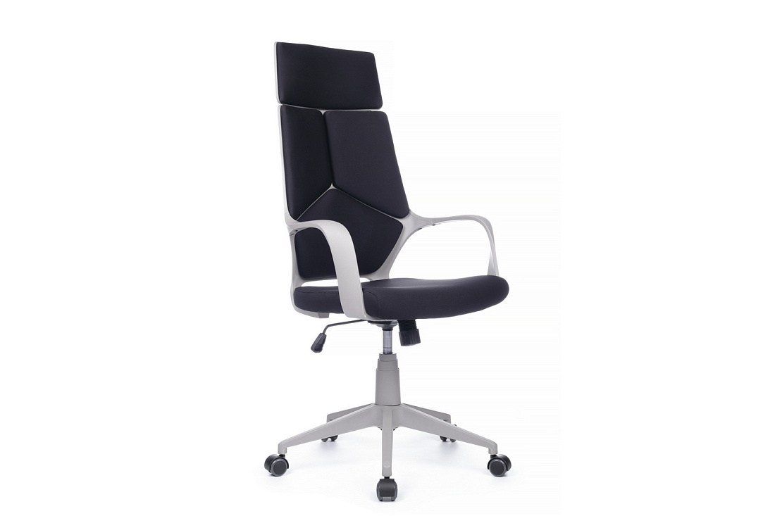 Кресло офисное  RV Chair IQ RV 8989 Серый пластик / Чёрная ткань  стоимость