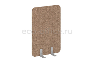 Перегородка на опорах с фетровыми подпятниками R-LINE SOFT AP.F-80-120 Рогожка Romeo 01 / Серый металл фото