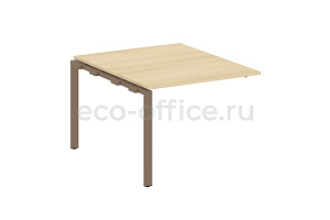 Проходной наборный элемент переговорного стола METAL SYSTEM STYLE БП.ППРГ-1 Акация Лорка / Мокко металл фото