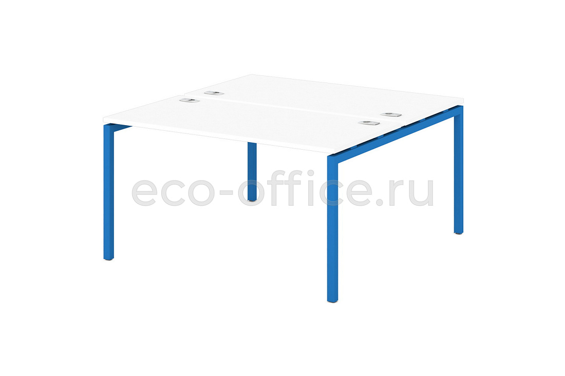 Стол-тандем на металлокаркасе 40*40 SENTIDA COLOR S-48 Голубика  стоимость