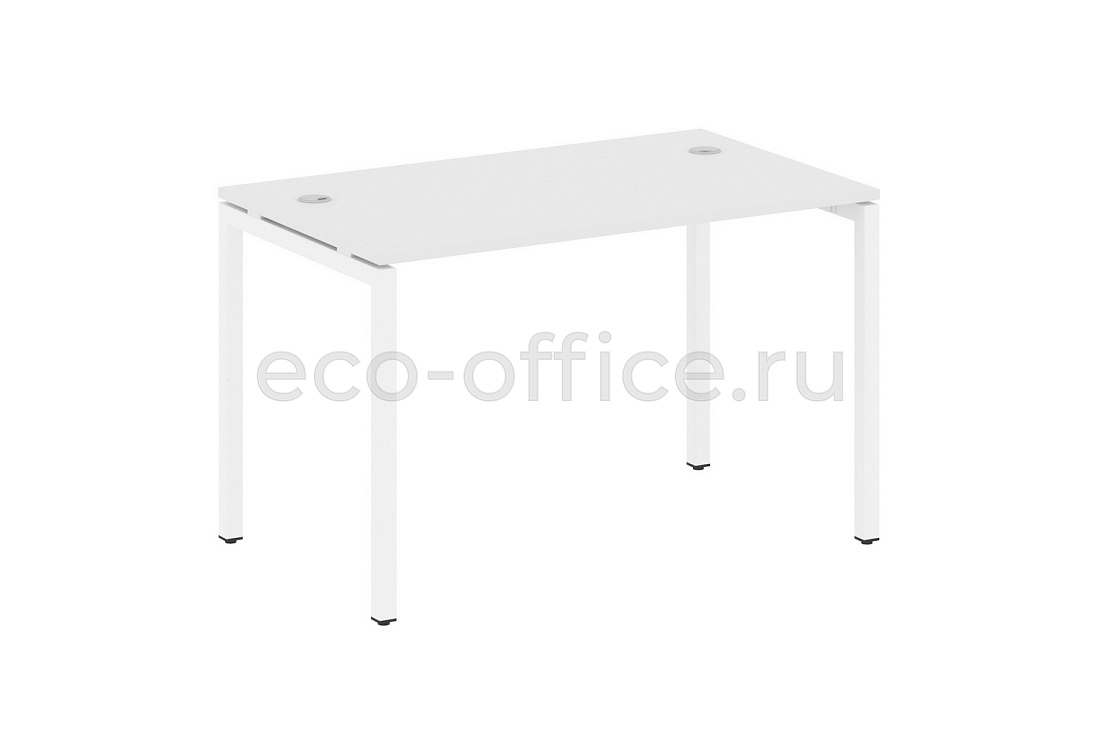 Стол письменный METAL SYSTEM QUATTRO 4x4 40БП.СП-2 Белый / Белый металл  стоимость