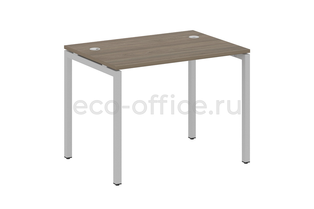 Стол письменный METAL SYSTEM QUATTRO 4x4 40БП.СП-1 Вяз Благородный / Серый металл  стоимость