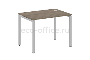 Стол письменный METAL SYSTEM QUATTRO 4x4 40БП.СП-1 Вяз Благородный / Серый металл фото
