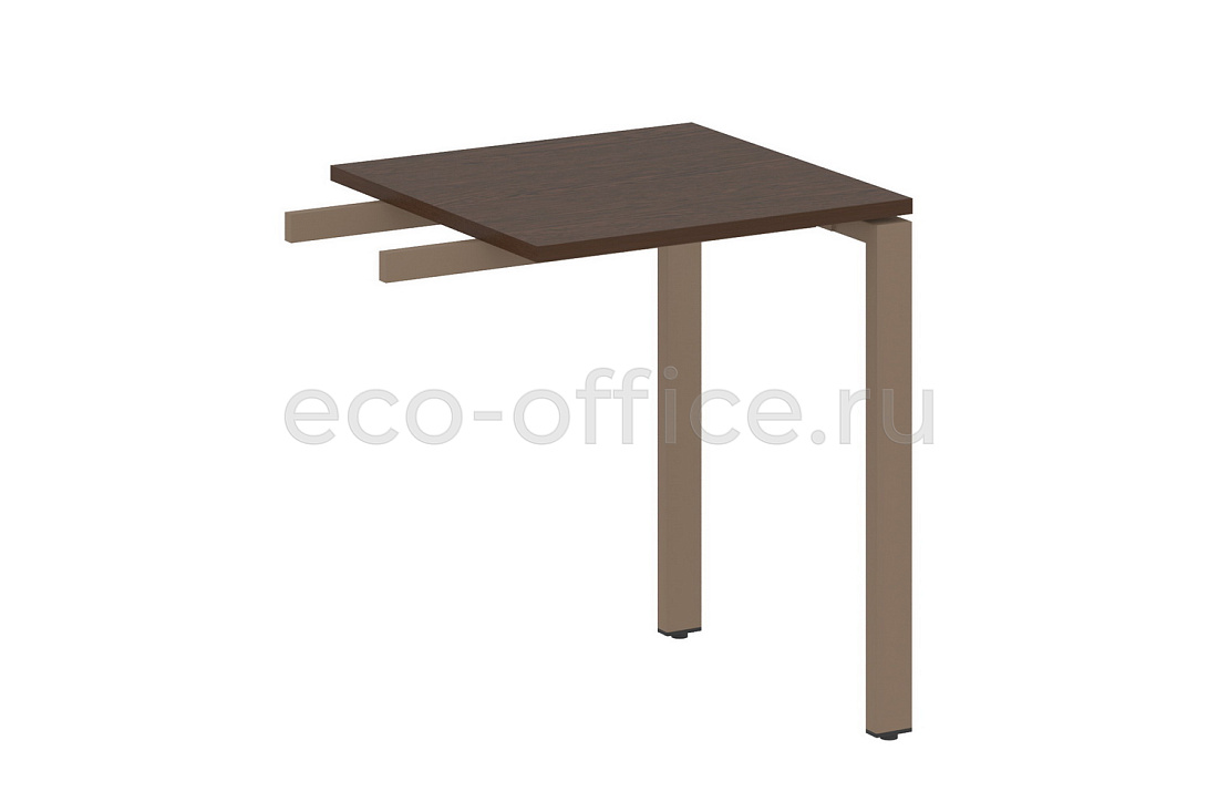 Приставной элемент на П-образном м/к METAL SYSTEM STYLE БП.ПР-1 Венге Цаво / Мокко металл  стоимость
