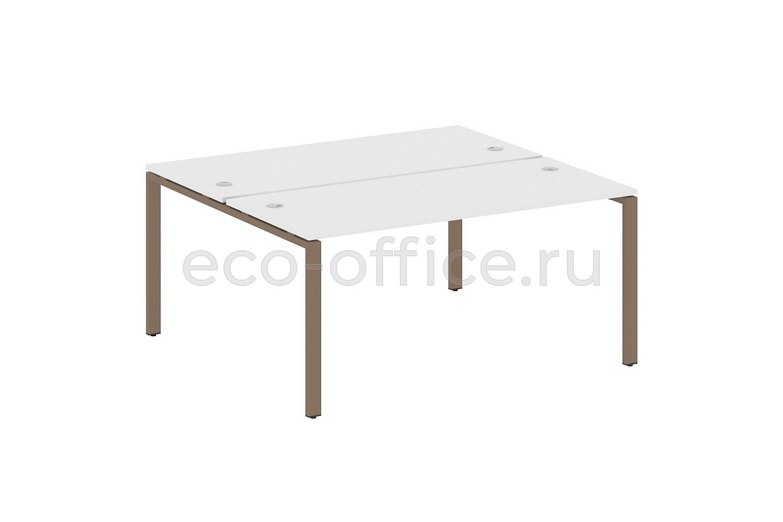 Рабочая станция METAL SYSTEM STYLE БП.РАС-СП-2.4 Белый / Мокко металл  стоимость