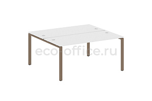 Рабочая станция METAL SYSTEM STYLE БП.РАС-СП-2.4 Белый / Мокко металл фото