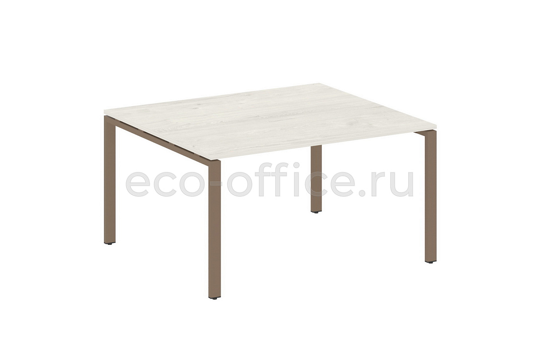 Стол переговорный (1 столешница) METAL SYSTEM STYLE БП.ПРГ-1.3 Дуб Наварра / Мокко металл  стоимость