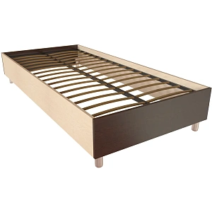 Кровать односпальная Protech Т-402 Дуб венге/Ясень шимо фото