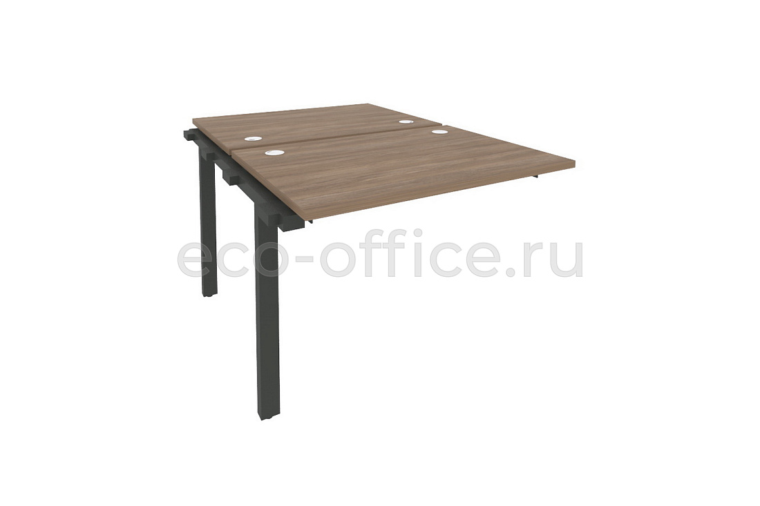 Наборный элемент рабочей станции на П-образном м/к ONIX O.M-2.NRS-1.7 Дуб Аризона / Антрацит металл   стоимость