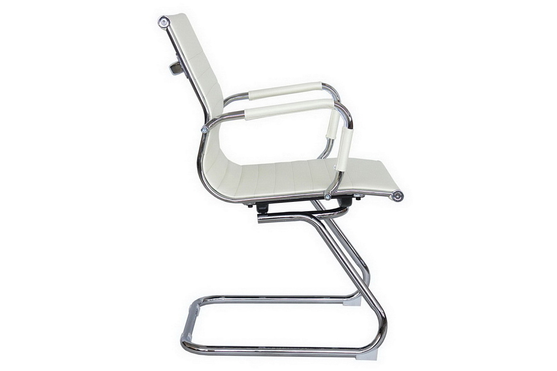 Конференц-кресло RV Chair HUGO 6002-3 Бежевая экокожа  стоимость