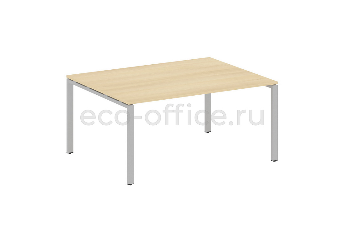 Стол переговорный (1 столешница) METAL SYSTEM STYLE БП.ПРГ-1.4 Акация Лорка / Серый металл  стоимость