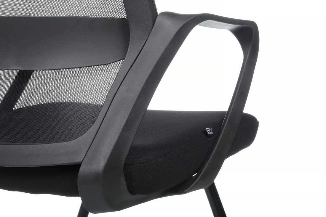конференц-кресло rv chair point 8325g чёрная ткань фото