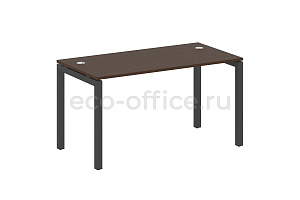 Стол письменный METAL SYSTEM QUATTRO 5x5 50БП.СП-3 Венге Цаво / Антрацит металл фото