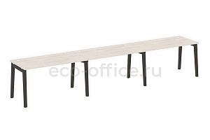 Рабочая станция на 3 рабочих места ONIX WOOD OW.RS-3.3.7 Денвер Светлый / Дуб Тёмный фото