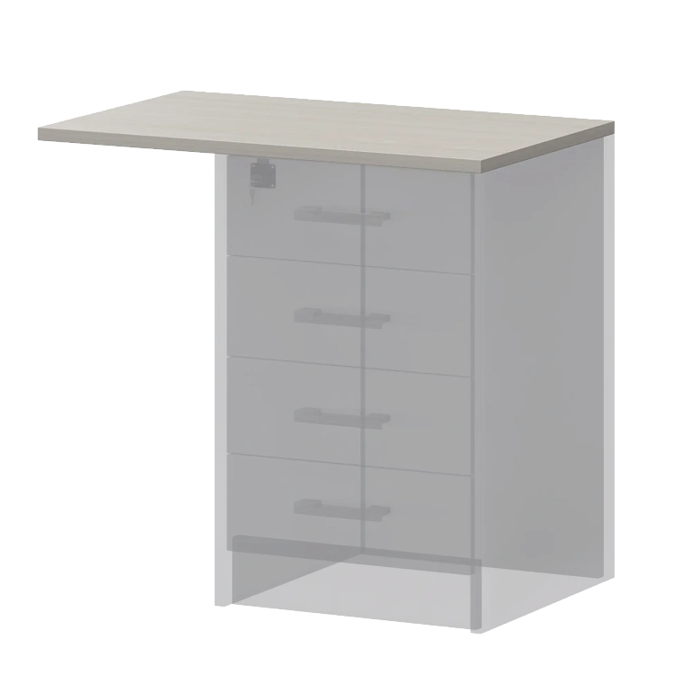 крышка к приставным тумбам protech а-706.ф ясень шимо фото