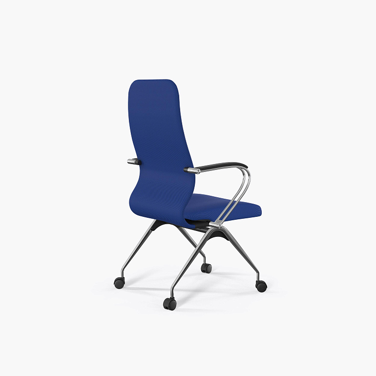 офисный стул sit 8 b2-10k - umf(x1) /uh02/wh00/k3cl(f53.w01) (синий) фото