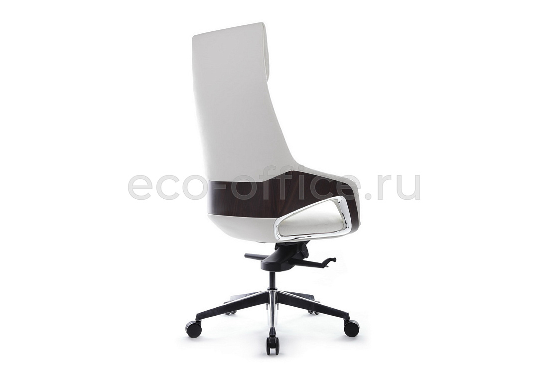 Кресло руководителя RV Design AURA FK005-A Белая кожа  стоимость