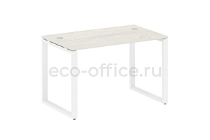 Стол письменный METAL SYSTEM STYLE БО.СП-2 Дуб Наварра / Белый металл фото