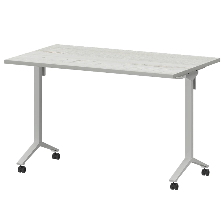 стол мобильный складной protech мб25-120.70 сосна винтер/белый фото