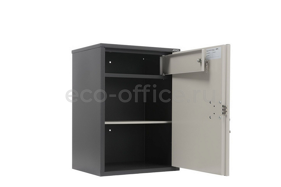 Шкаф бухгалтерский AIKO SL-65T Графит (RAL 7024) / Светло-серый (RAL 7038)  стоимость