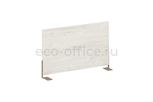 Экран для стола боковой L600 METAL SYSTEM STYLE Б.ЭКР-60 Дуб Наварра / Мокко металл фото