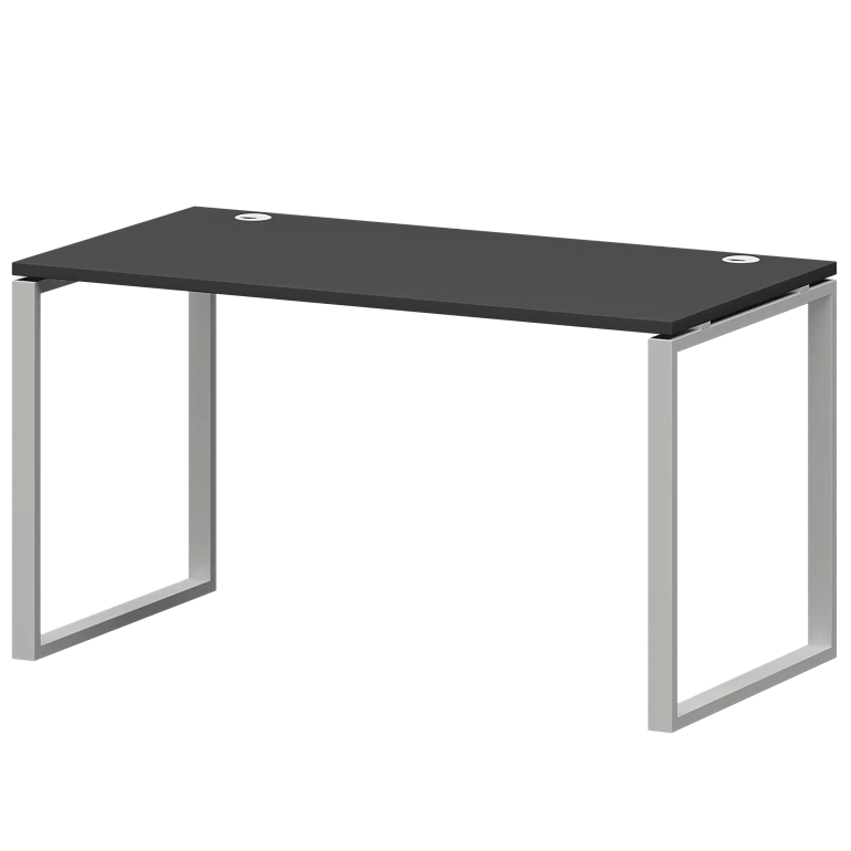 стол на металлокаркасе protech смс25-о-10к.73.пр25 графит/белый фото