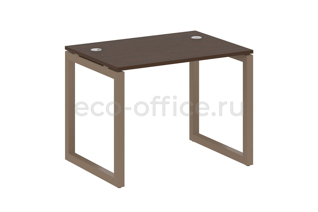 Стол письменный METAL SYSTEM QUATTRO 5x5 50БО.СП-1 Венге Цаво / Мокко металл  стоимость