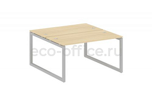 Рабочая станция METAL SYSTEM QUATTRO 5x5 50БО.РАС-СП-2.3 Акация Лорка / Серый металл фото