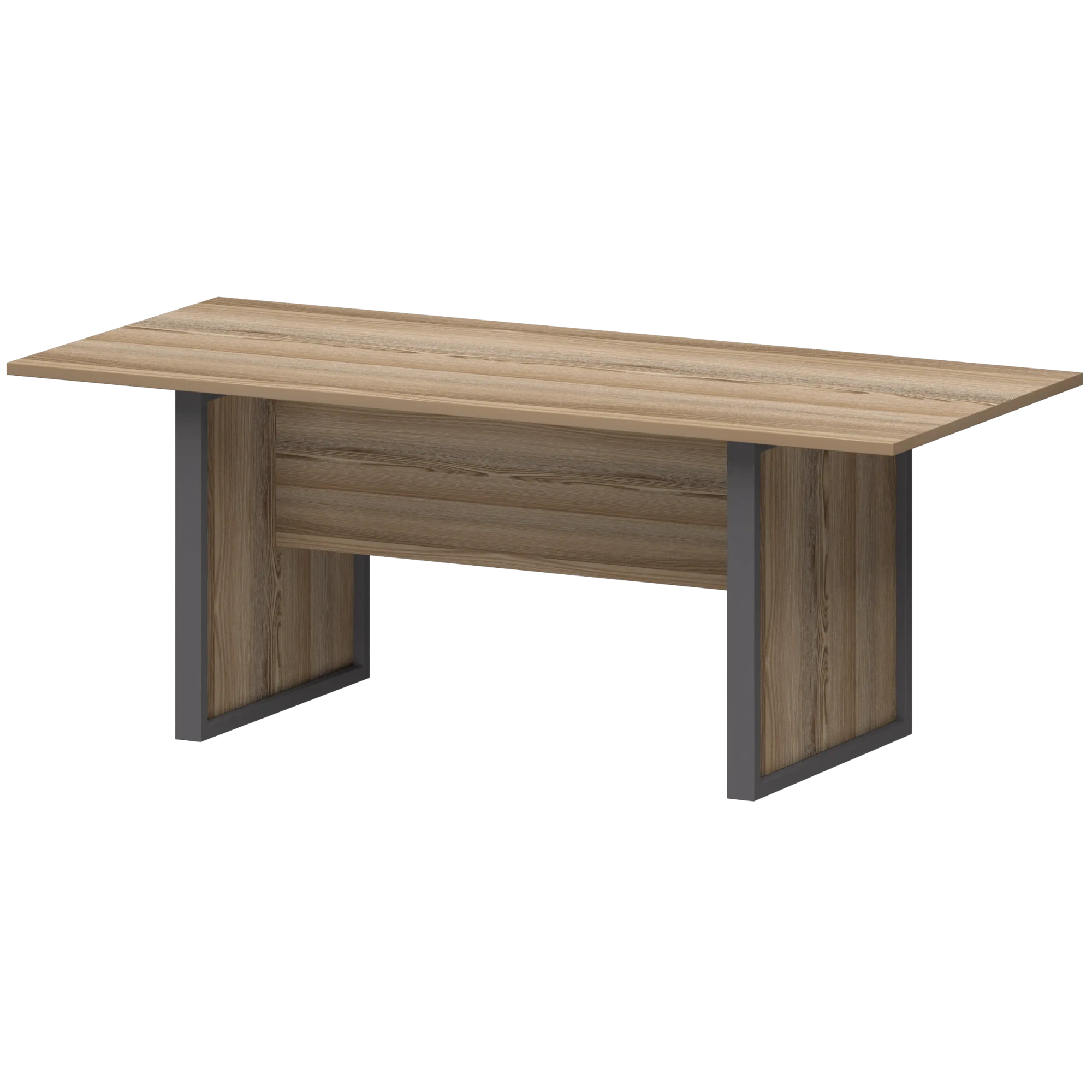 купить стол заседаний protech нтм-200.90 дуб сафари/антрацит #REGION_NAME_DECLINE#