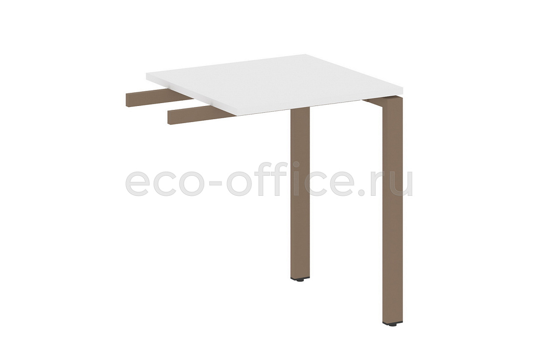 Приставной элемент на П-образном м/к METAL SYSTEM STYLE БП.ПР-1 Белый / Мокко металл  стоимость