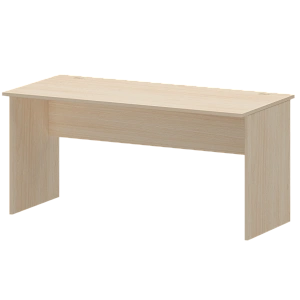 Стол с левым и правым кабель каналом Protech А-004.К Бук фото