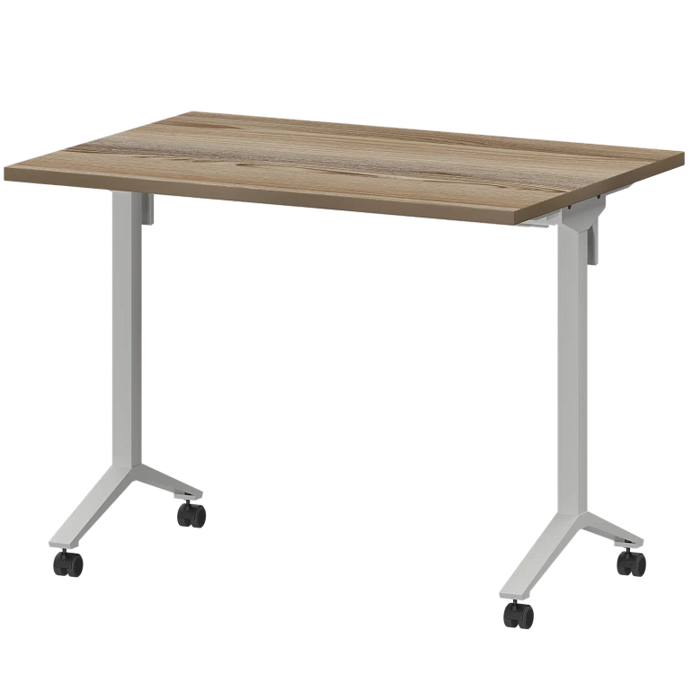 стол мобильный складной protech мб25-100.70 дуб сафари/белый фото