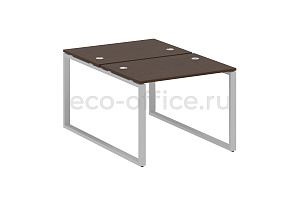Рабочая станция METAL SYSTEM STYLE БО.РАС-СП-2.1 Венге Цаво / Серый металл фото
