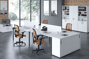 Мебель для персонала TREND Metal Белый фото