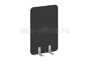 Перегородка на опорах с фетровыми подпятниками R-LINE SOFT AP.F-80-120 Рогожка Romeo 01 / Серый металл фото