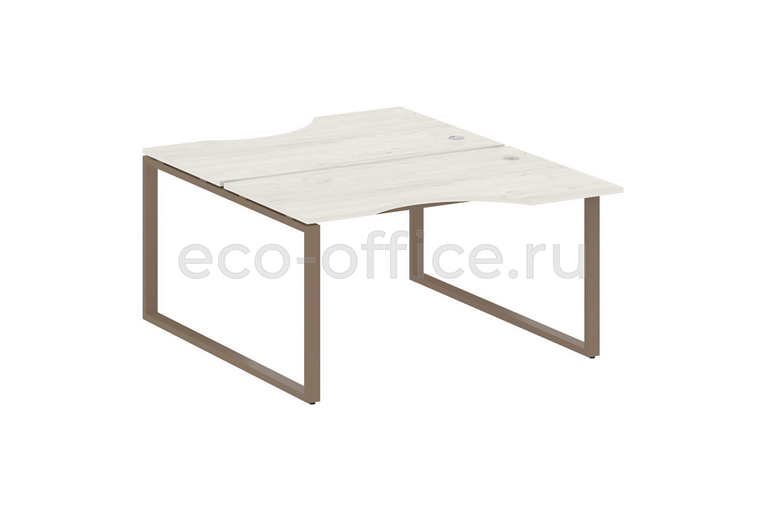 Рабочая станция криволинейная METAL SYSTEM STYLE БО.РАС-СА-2.2 Дуб Наварра / Мокко металл  стоимость