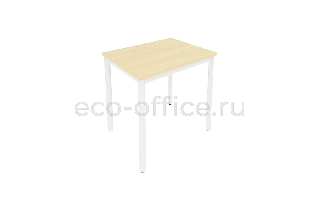 Стол письменный на металлокаркасе SLIM SYSTEM С.СП-2.1 Клён / Белый металл купить в Москве