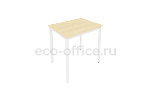 Стол письменный на металлокаркасе SLIM SYSTEM С.СП-2.1 Клён / Белый металл фото