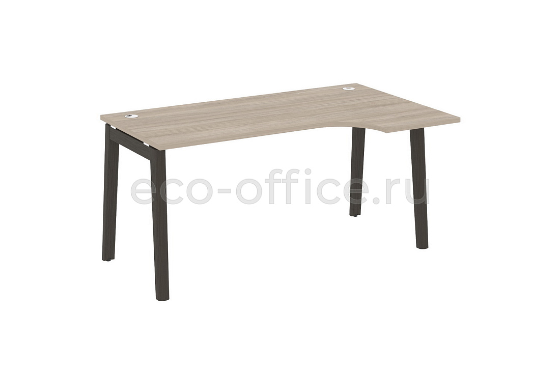 Стол эргономичный правый ONIX WOOD OW.SA-1 (R) Дуб Аттик / Дуб Тёмный  стоимость