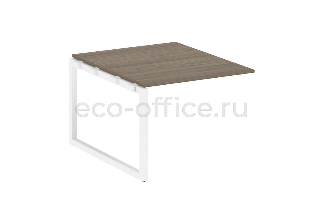 Проходной наборный элемент переговорного стола METAL SYSTEM QUATTRO 5x5 50БО.ППРГ-1 Вяз Благородный / Белый металл  стоимость